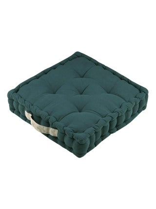 Coussin de sol en coton uni
