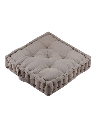 Coussin de sol en gaze de coton Pop color