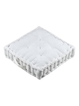 Coussin de sol en gaze de coton Pop color