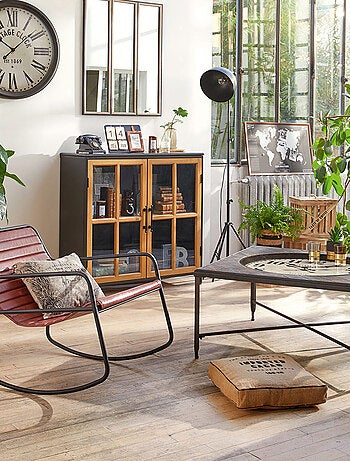 Coussin de sol en jute