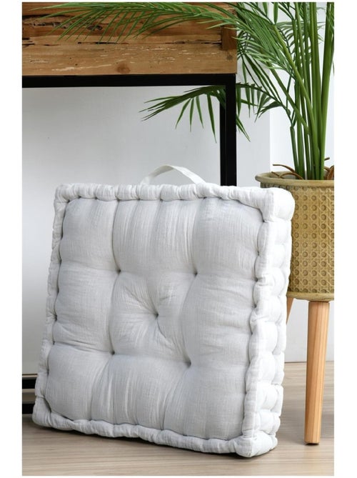 Coussin de sol gaze de coton Pop colors - Kiabi