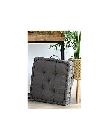 Coussin de sol gaze de coton Pop colors