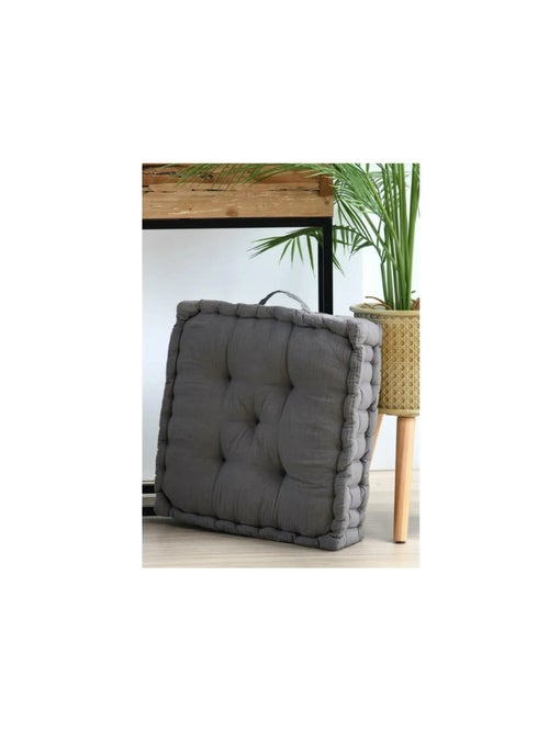 Coussin de sol gaze de coton Pop colors - Kiabi Coussin de sol gaze de coton Pop colors - Kiabi