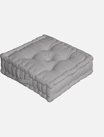 Coussin de sol gris