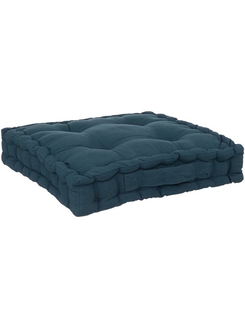 Coussin de sol Horizon uni Bleu - Kiabi