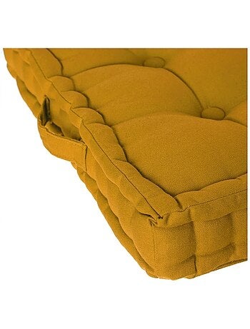 Coussin de sol 40 x 40 cm Horizon uni taupe