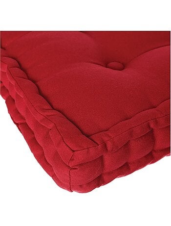 Coussin de sol 40 x 40 cm Horizon uni taupe