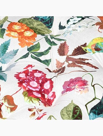 Coussin de sol imprimé à fleurs 45x45x10cm