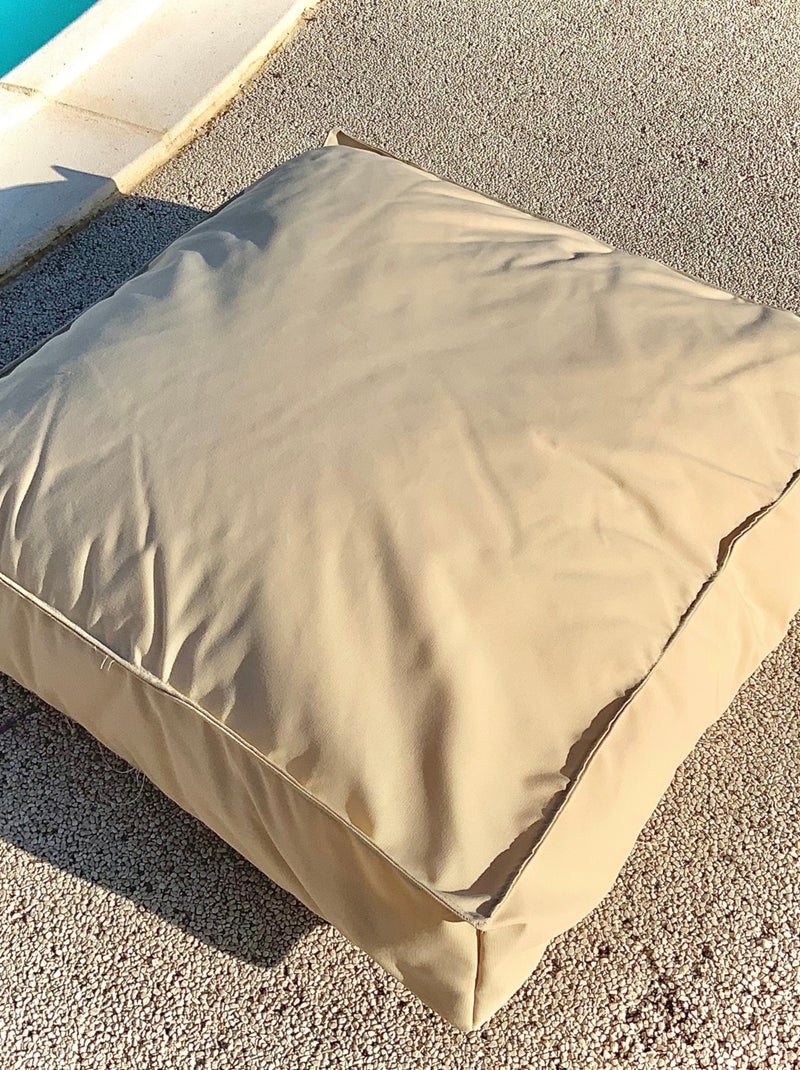 Coussin de sol inter / exter Beige - Kiabi