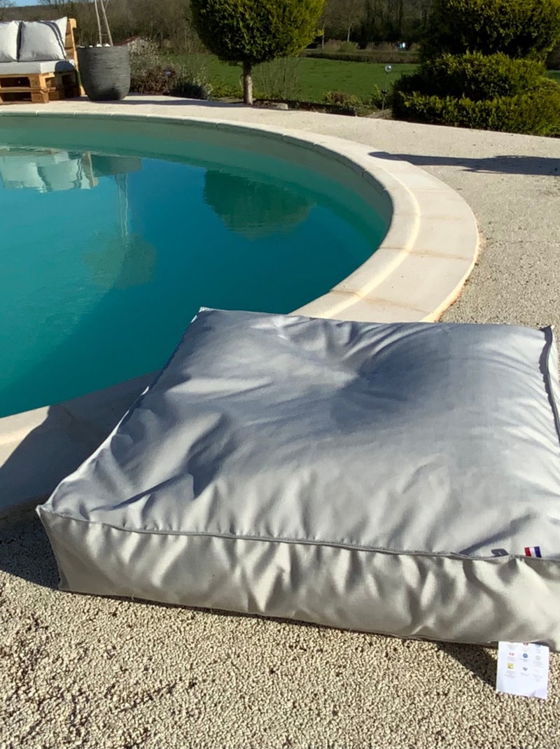 Coussin de sol inter / exter Gris clair - Kiabi