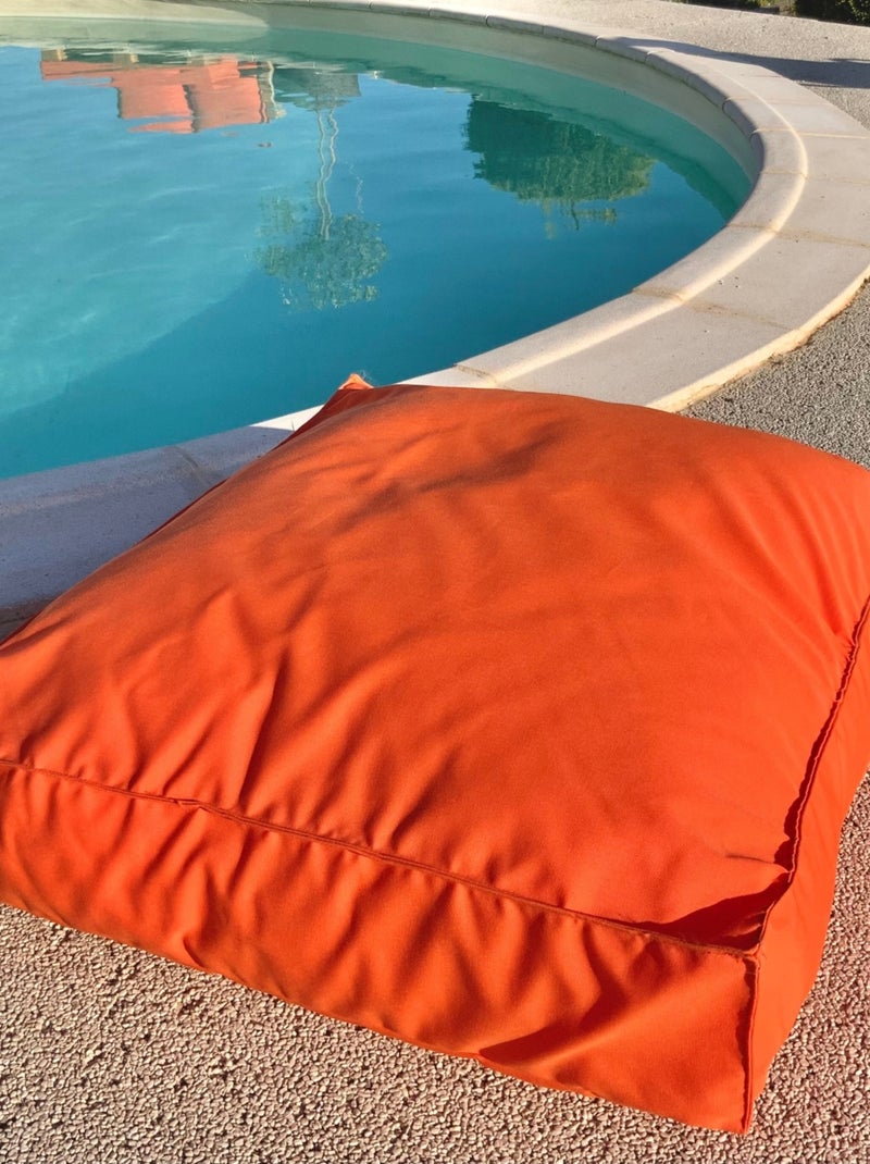 Coussin de sol inter / exter Orange - Kiabi