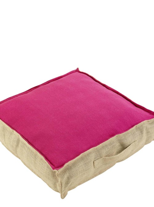 Coussin de sol Jute Collection Belitas - Kiabi