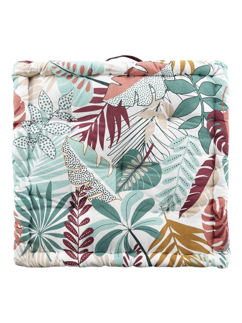 Coussin de sol matelassé Collection Jacalas Vert - Kiabi