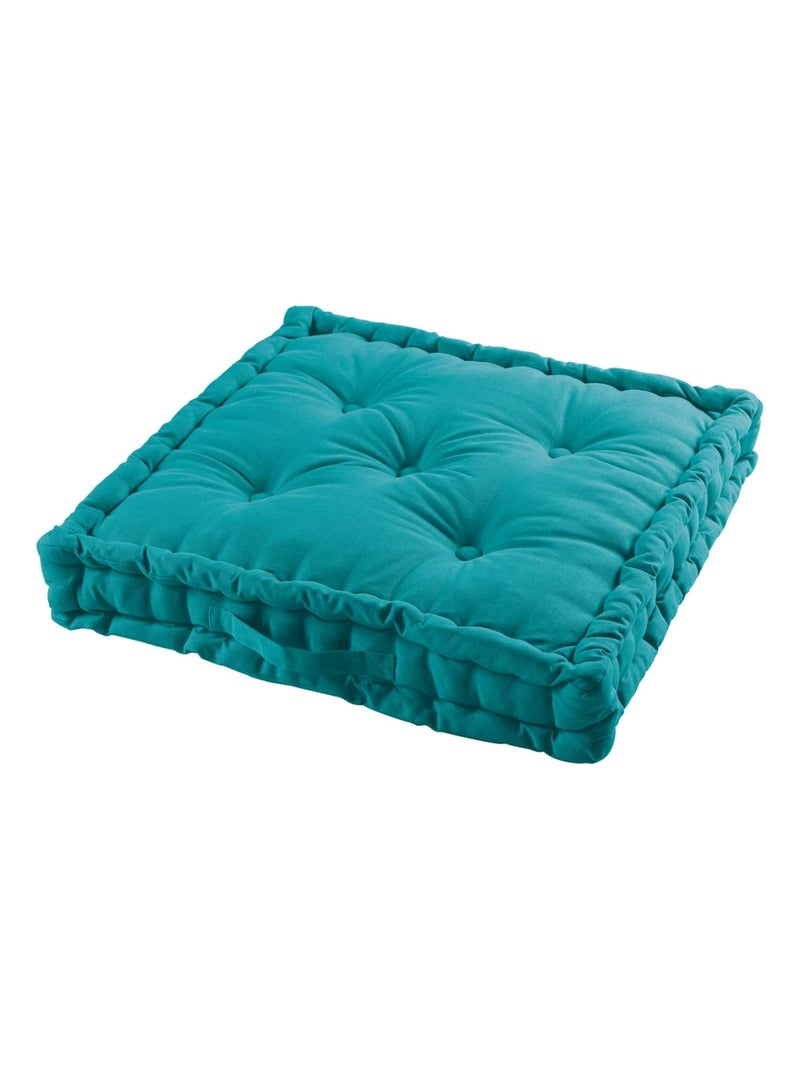 Coussin de sol matelasse collection Pacifica Bleu - Kiabi