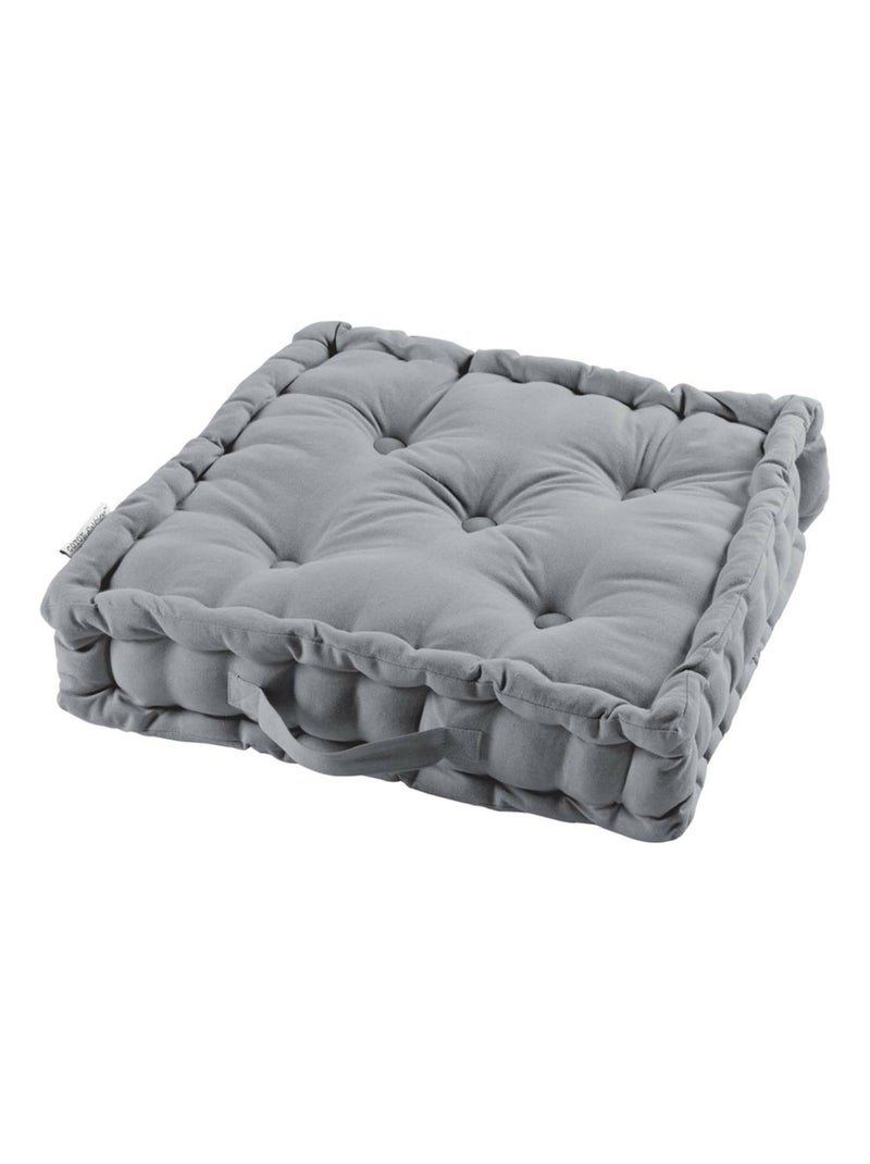 Coussin de sol matelasse collection Pacifica Gris - Kiabi