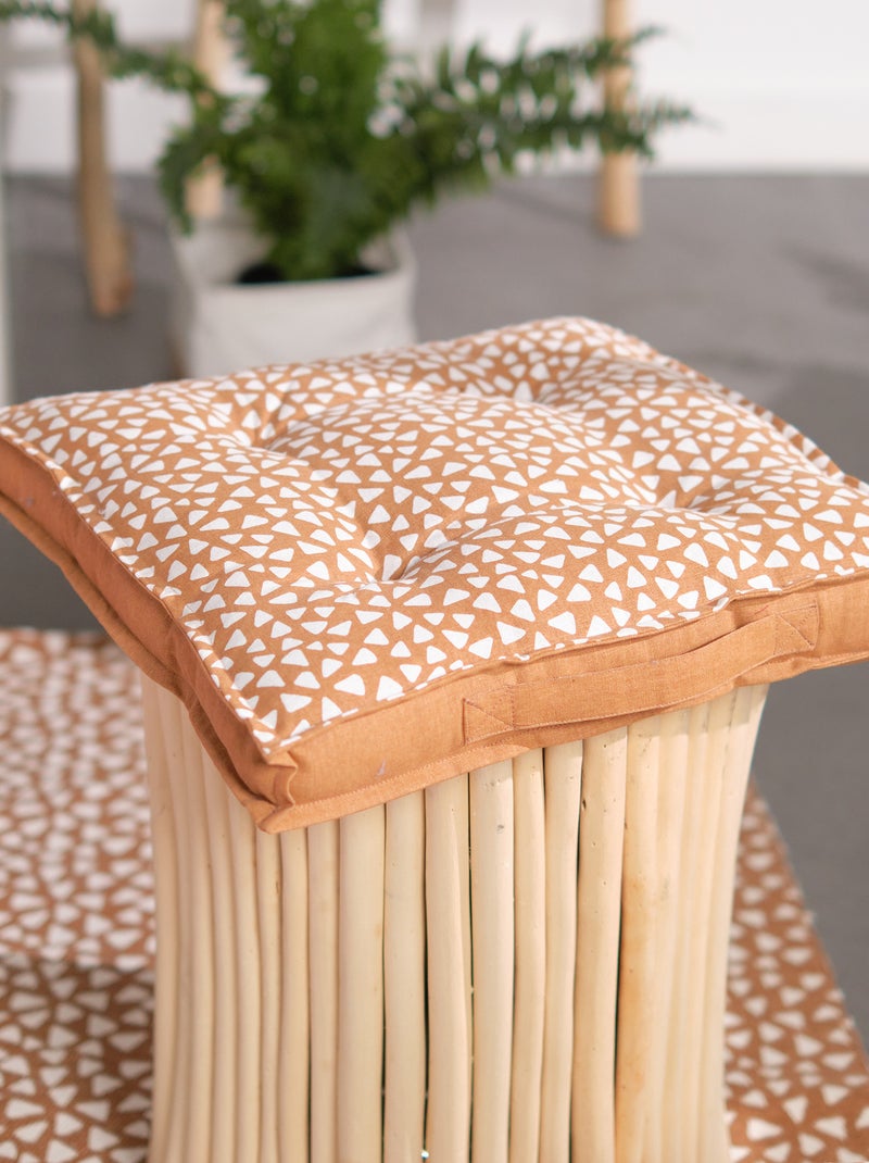 Coussin de sol Ocre - Kiabi