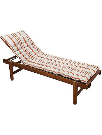 Coussin de sol ou Bain de soleil Manuel rouge