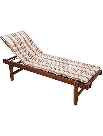 Coussin de sol ou Bain de soleil Manuel rouge