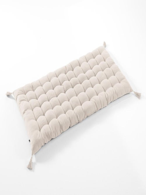 Coussin de Sol ou Matelas de sol avec pompons Collection Kalas - Kiabi