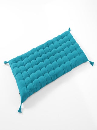 Coussin de Sol ou Matelas de sol avec pompons Collection Kalas