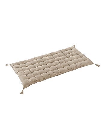 Coussin de Sol ou Matelas de sol avec pompons Collection Kalas
