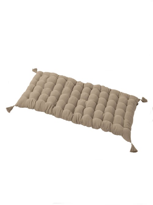 Coussin de Sol ou Matelas de sol avec pompons Collection Kalas - Kiabi