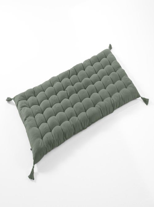 Coussin de Sol ou Matelas de sol avec pompons Collection Kalas - Kiabi