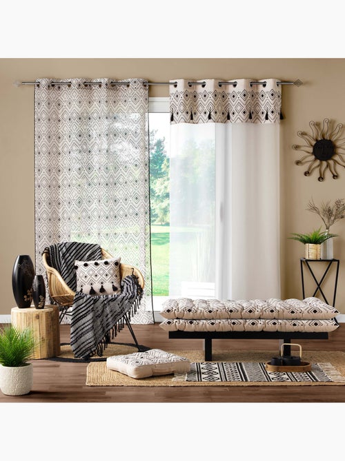 Coussin de sol ou Matelas de sol Collection Ethnic Malik - Kiabi Coussin de sol ou Matelas de sol Collection Ethnic Malik - Kiabi