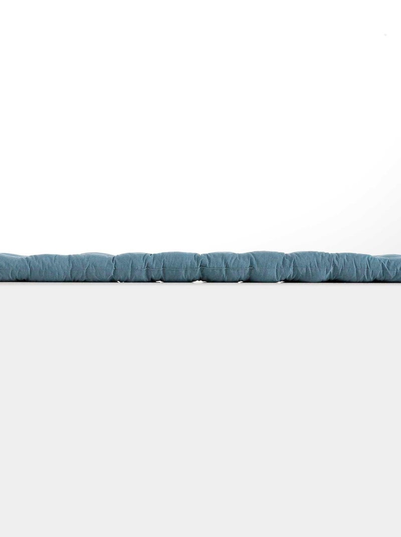 Coussin de sol ou matelas de sol pompons calisto bleu Bleu - Kiabi