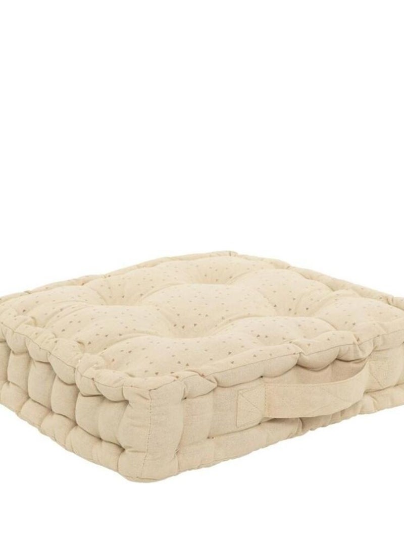 Coussin de sol Oya 40x40 cm beige Beige - Kiabi