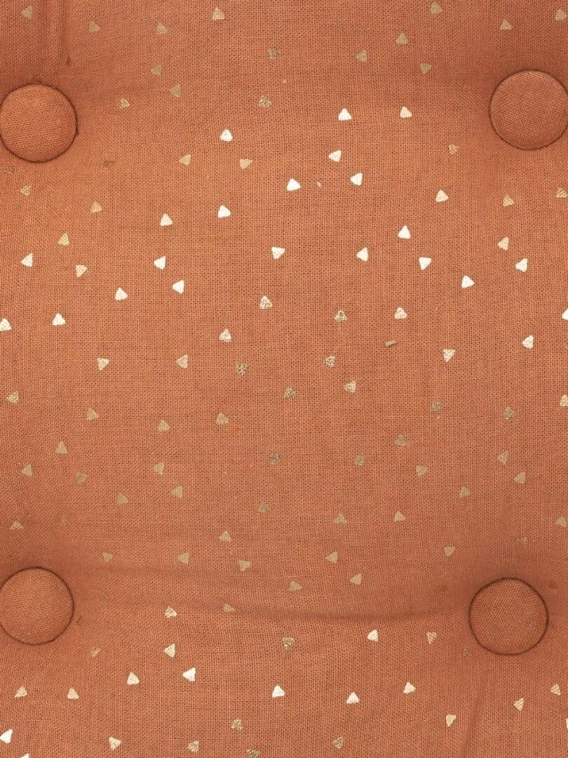 Coussin de sol Oya 40x40 cm terracotta Rouge - Kiabi