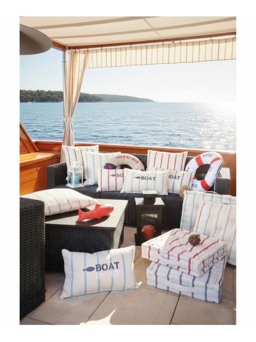 Coussin de sol St tropez - Kiabi Coussin de sol St tropez - Kiabi
