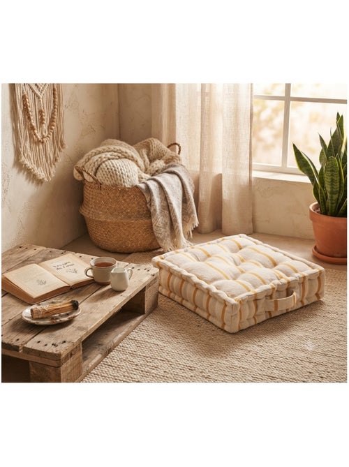 Coussin de sol St tropez - Kiabi Coussin de sol St tropez - Kiabi