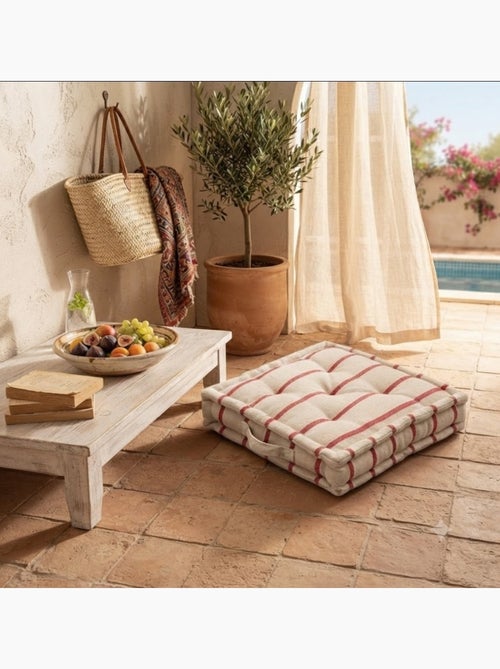 Coussin de sol St tropez - Kiabi Coussin de sol St tropez - Kiabi
