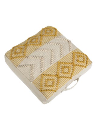 Coussin de sol tufté en 100% PET recyclé EKO 'Deko&co'