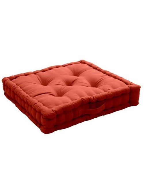 Coussin de sol uni en coton Panama - Kiabi Coussin de sol uni en coton Panama - Kiabi