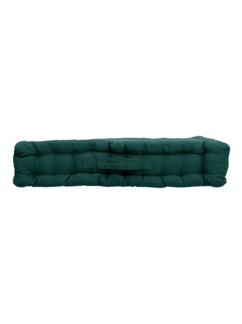 Coussin de sol uni en coton Panama - Kiabi