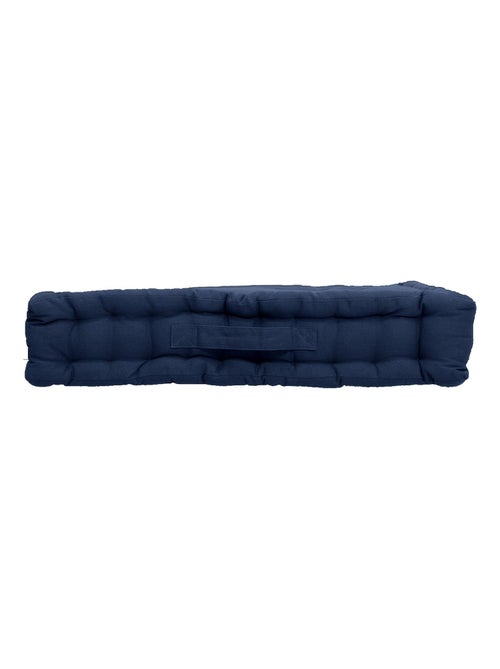Coussin de sol uni en pur coton - Kiabi