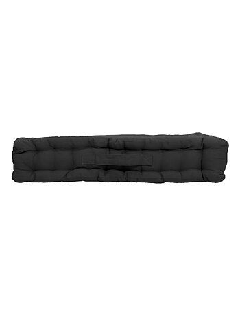Coussin de sol uni en pur coton