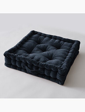 Coussin de sol – Velours de Coton – Doux et moelleux - César