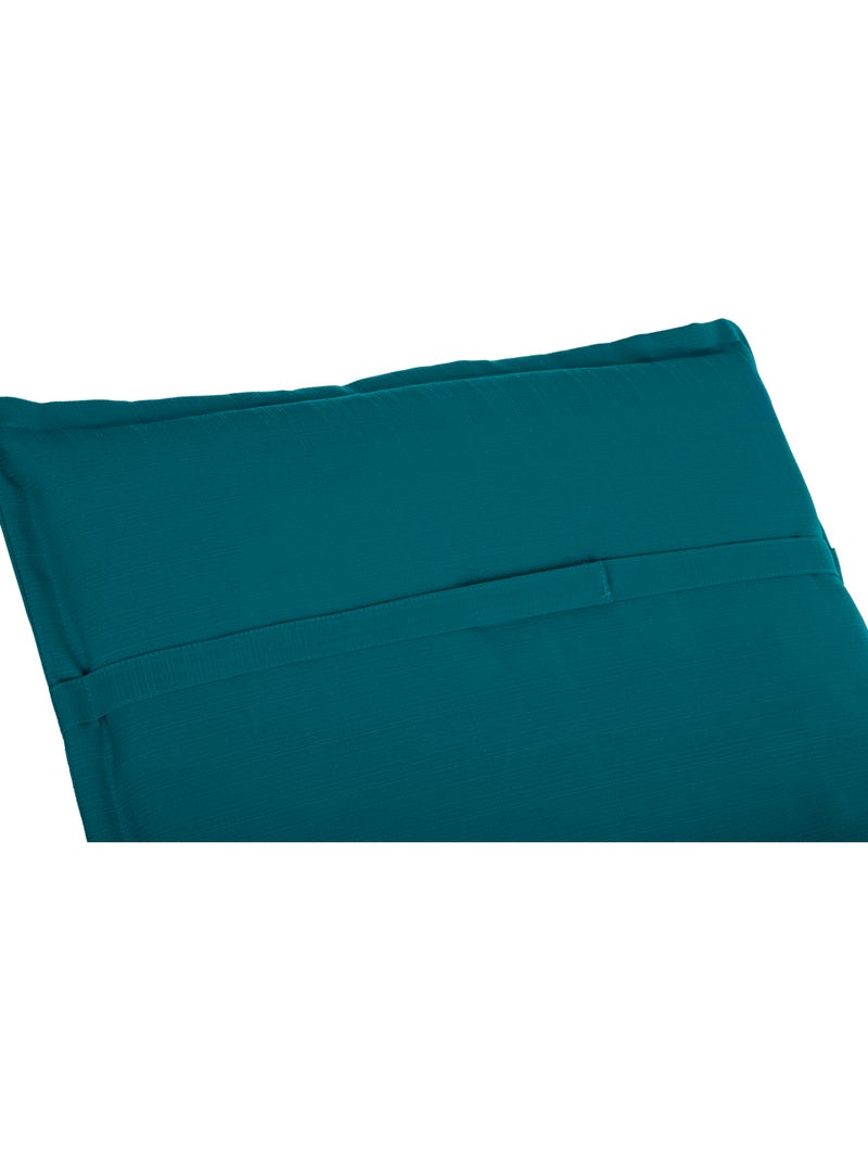 Coussin de transat déhoussable KORAI Bleu canard - Kiabi