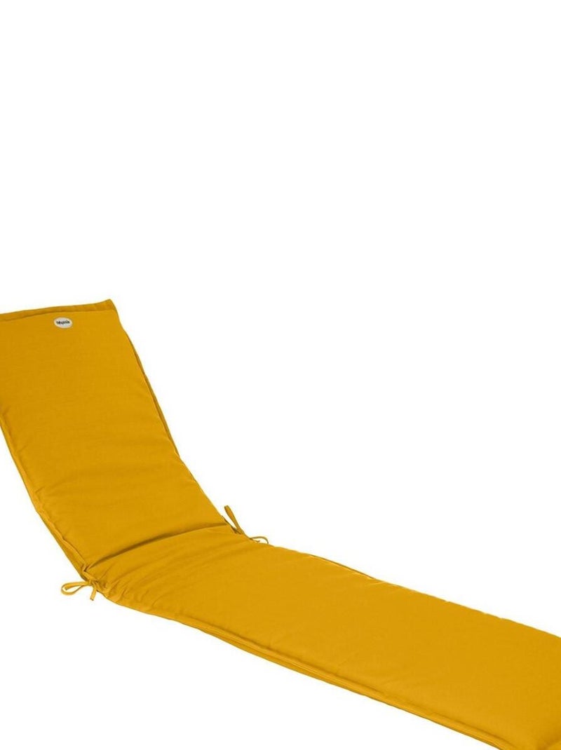 Coussin de transat Korai 190x60 cm moutarde Jaune - Kiabi