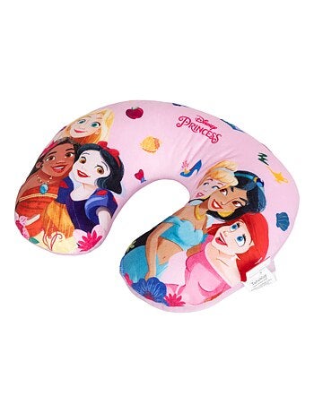 Coussin de voyage - Disney Princesses - idéal pour la voiture, l'avion et les longs trajets