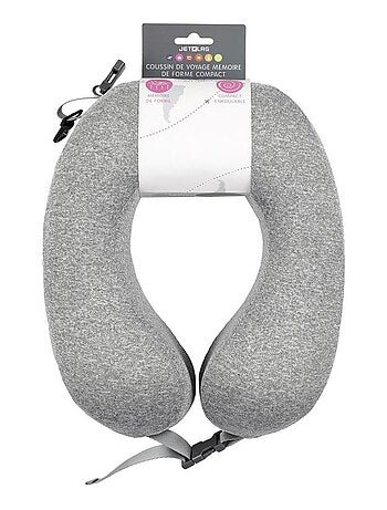 Coussin de voyage à mémoire de forme enroulable