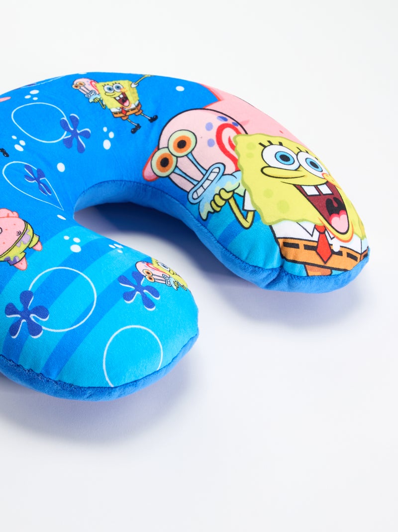 Coussin de voyage 'Bob l'éponge' Bleu - Kiabi