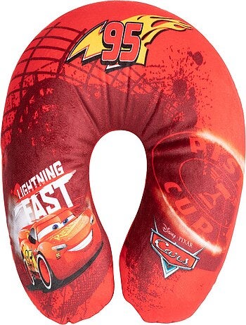 Coussin de voyage cervical - Cars Lightning McQueen-en tissu