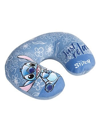 Coussin de voyage cervical en tissu Disney Stitch