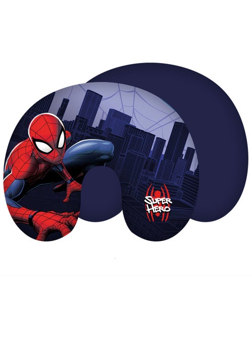 Coussin de voyage en microfibre 'Spider-Man' soutien en U – SPIDERMAN - Kiabi