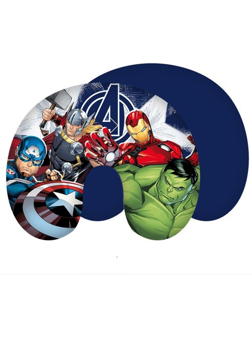 Coussin de voyage Marvel Avengers rembourré en forme U 33 x 28 cm - Kiabi