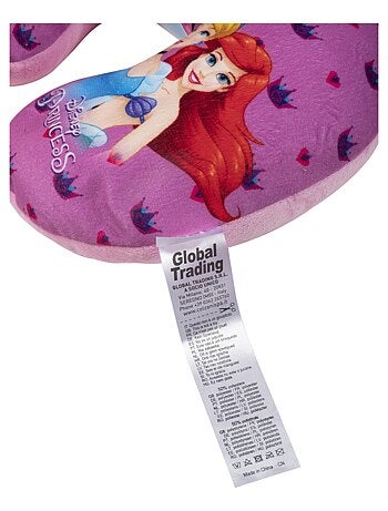 Coussin de Voyage Princesses Disney, Aurora, Belle, Ariel, Cendrillon,Taille Unique